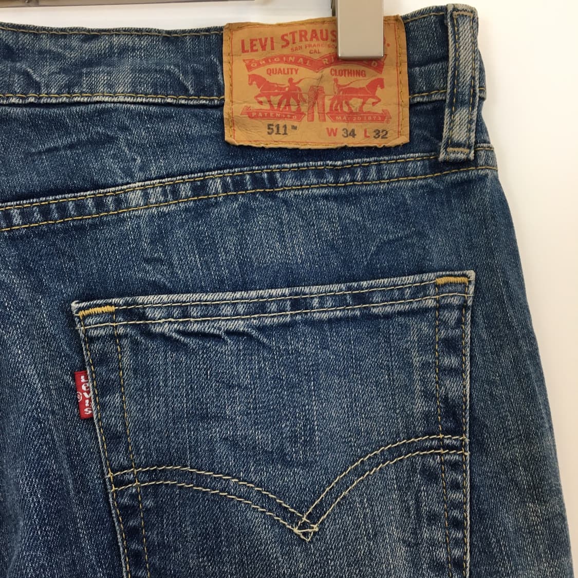 리바이스 511 오리지널 데님진 34 인치  상품이미지4