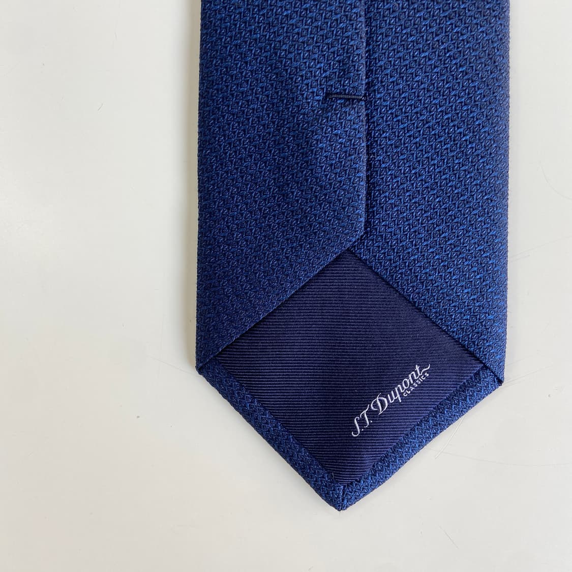 택달린 미사용품 듀퐁(Dupont) 명품 정품 넥타이 7.8cm 상품이미지7