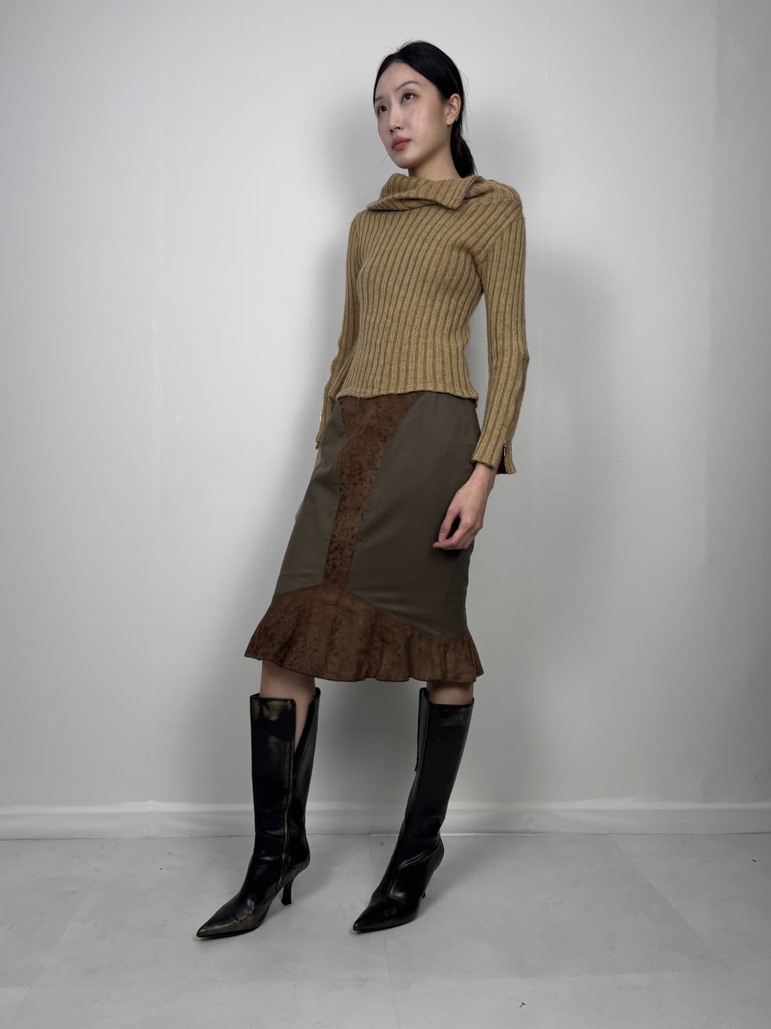 T-SHAPE MERMAID MIDI SKIRT 상품이미지7