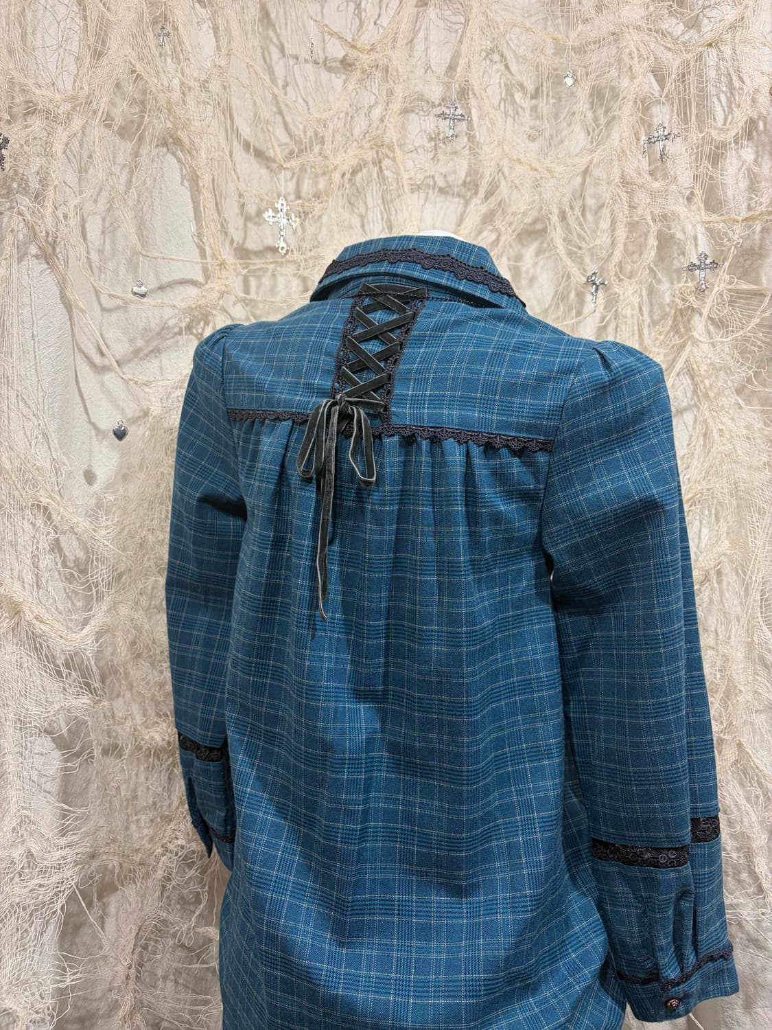 AXES FEMME Gothic lace antique one piece 상품이미지9