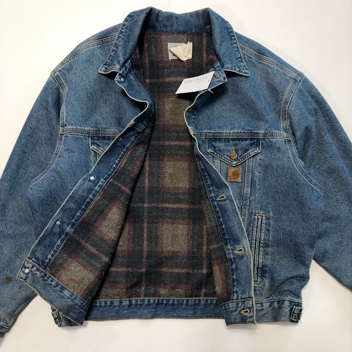 칼하트 블랭킷 라이닝 데님 자켓  상품이미지2