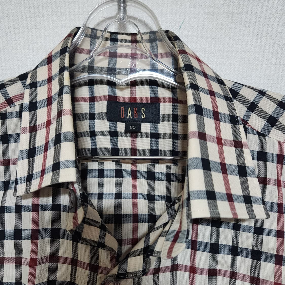 닥스 체크 남방 남95 상품이미지3