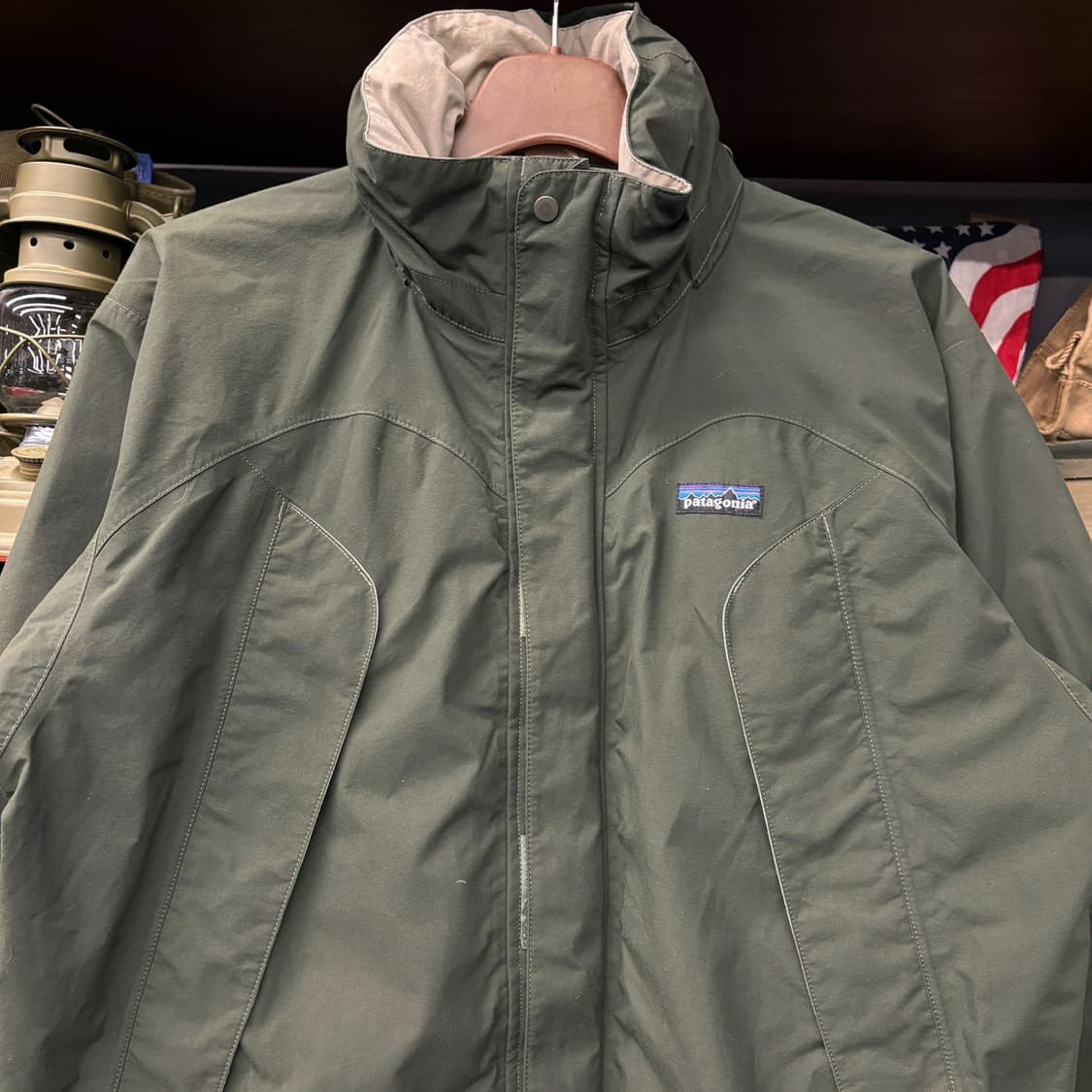 00s 파카고니아 고어텍스 쉘 스톰자켓 윈드파카 후드내장 N592 상품이미지3