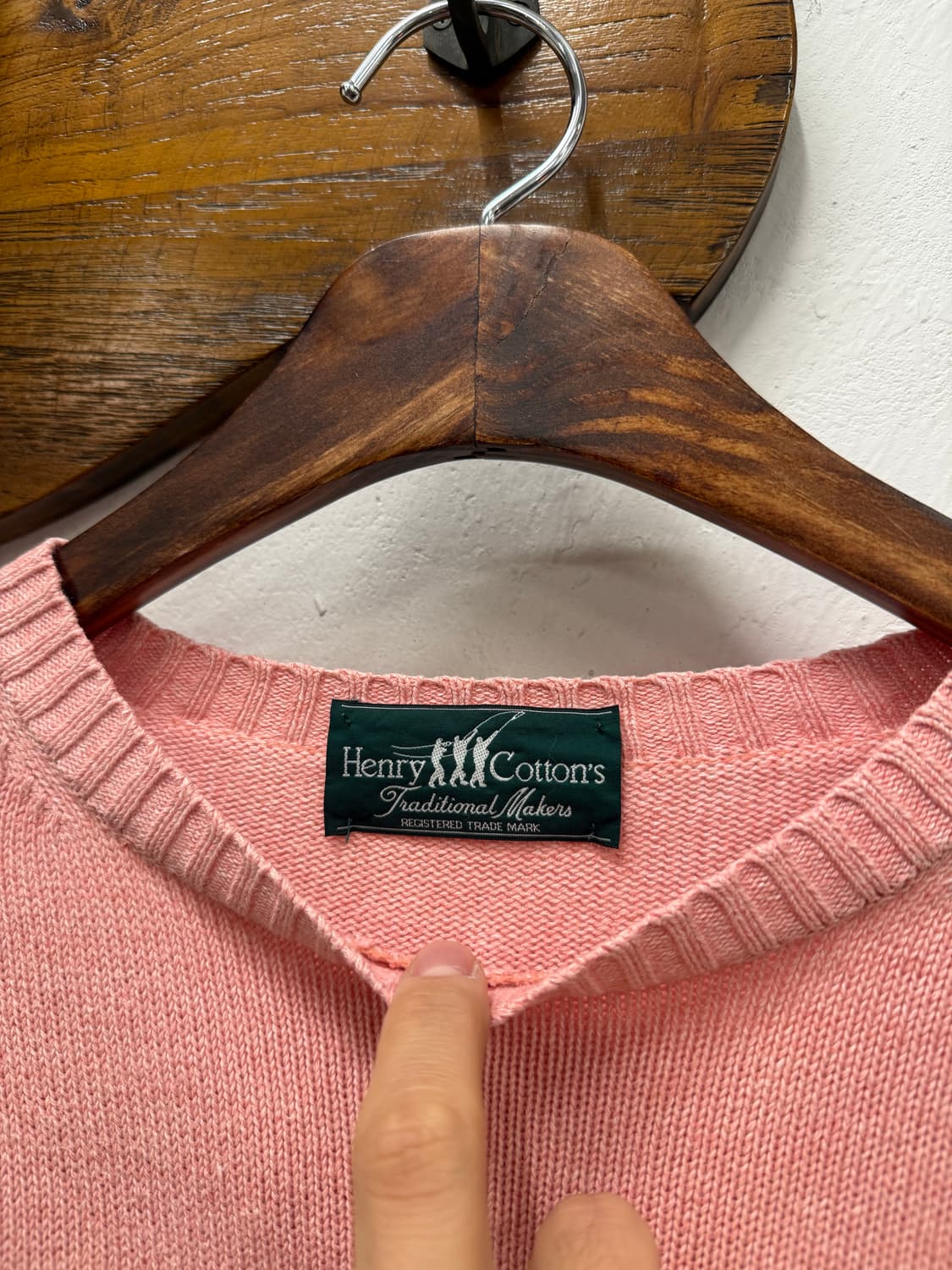 L) JAPAN Henry Cotton’s Cotton Crewneck 상품이미지8