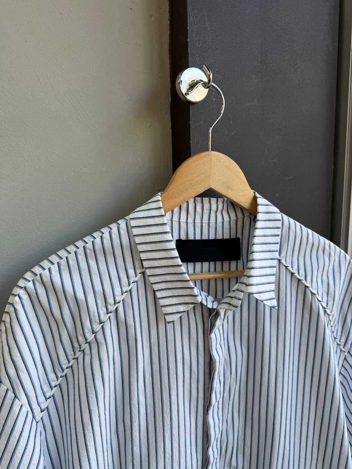 48(104)/ 준지 19-20S/S 스트라이프 셔츠 반팔 상품이미지3