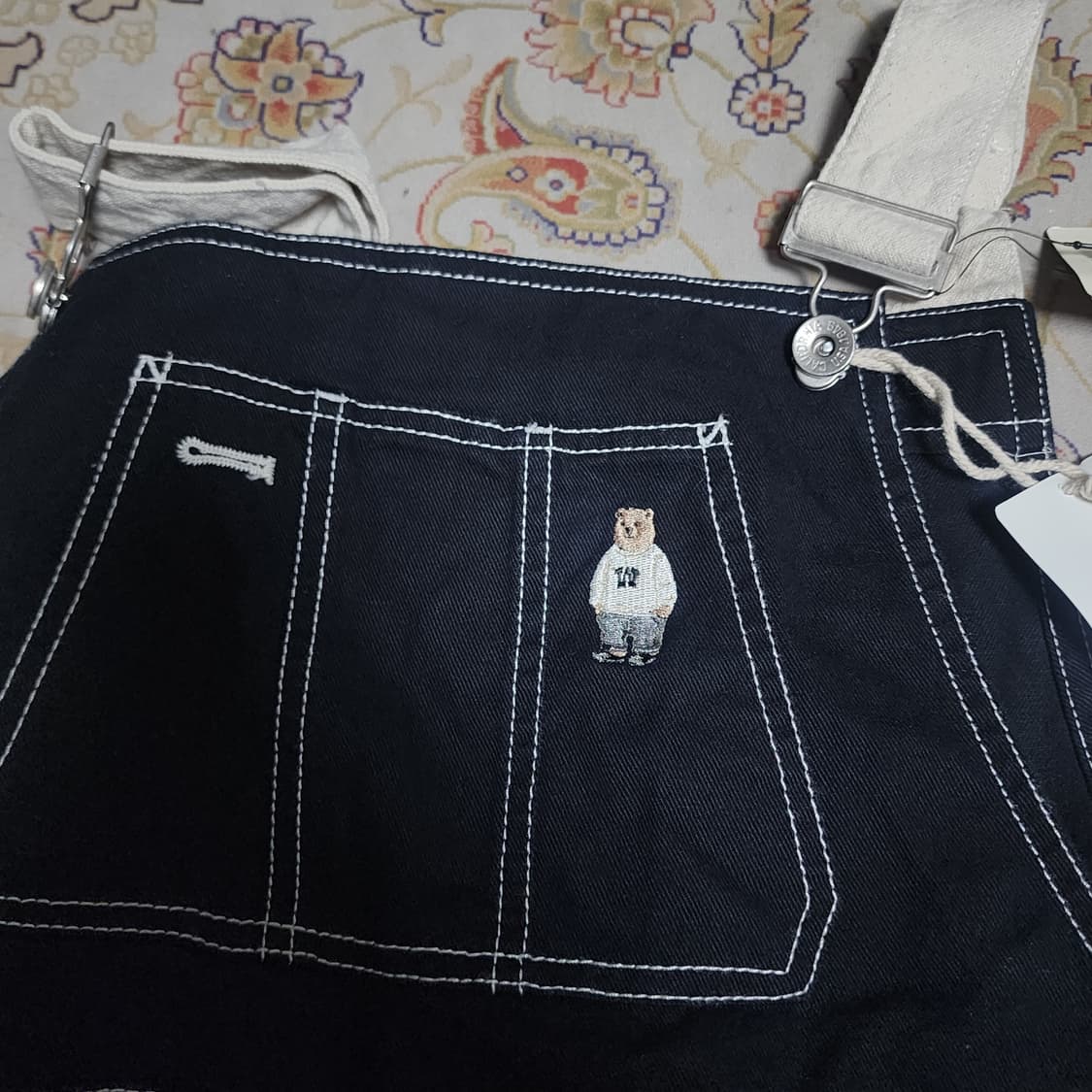 새상품) 후아유 코튼 멜빵 롱스커트
Free 상품이미지3