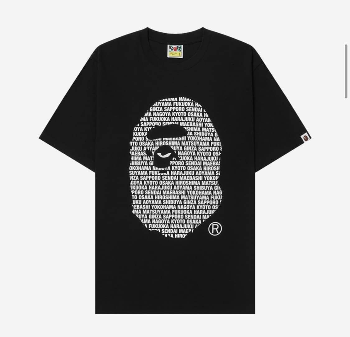 베이프 재팬 반팔 상품이미지1