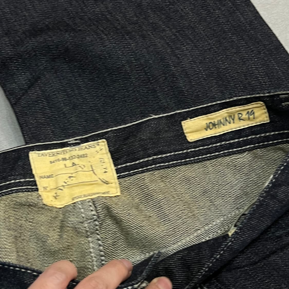  taverniti so jeans 디테일 데님 팬츠 y16447 상품이미지7