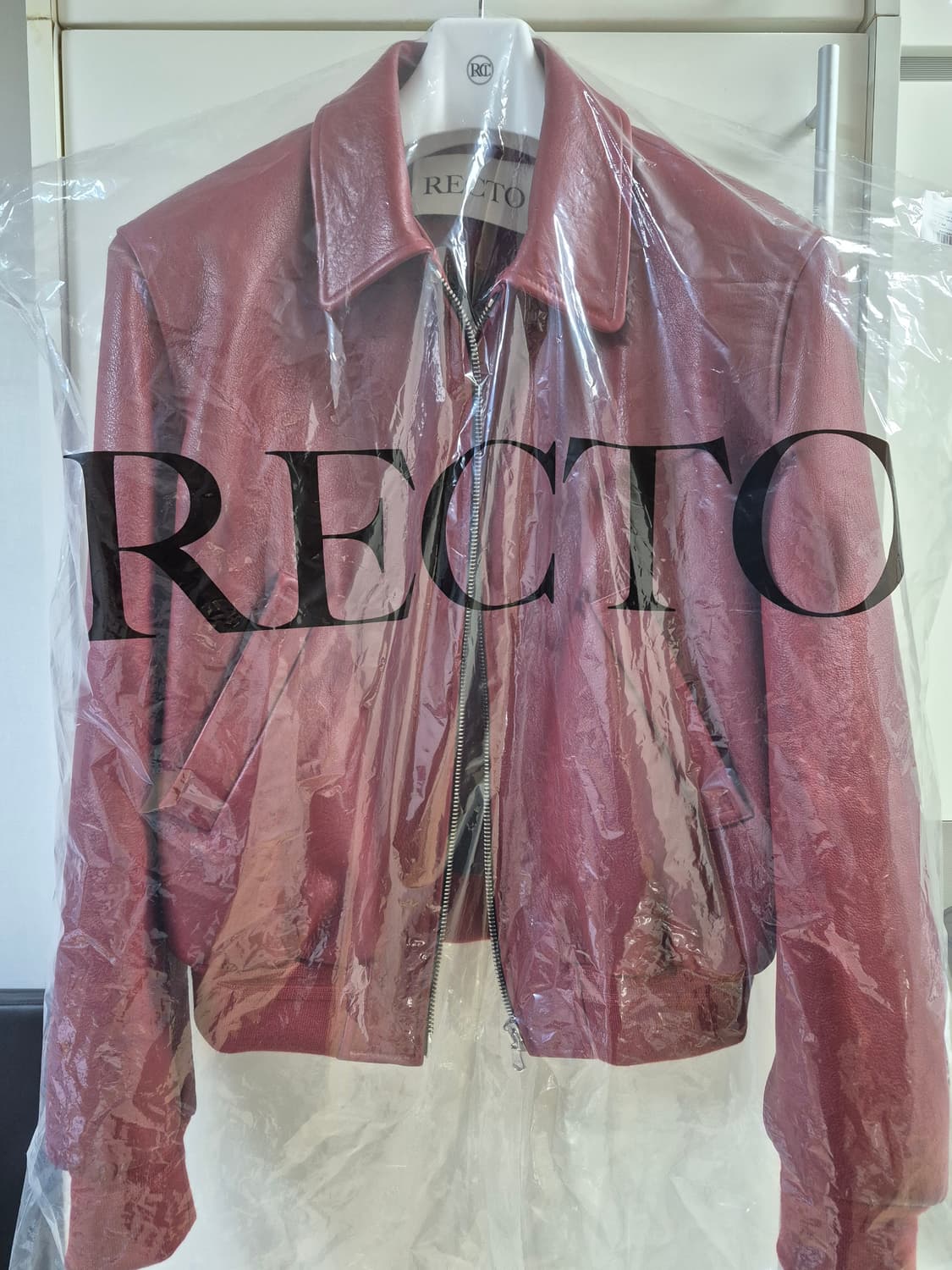 렉토 벤 21 빈티지 레드 점퍼 상품이미지8