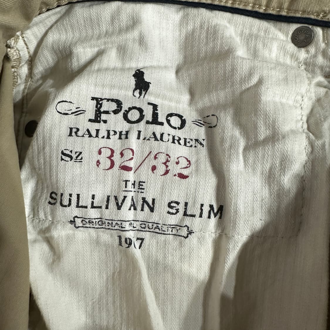 폴로랄프로렌 코튼 팬츠 32 상품이미지6