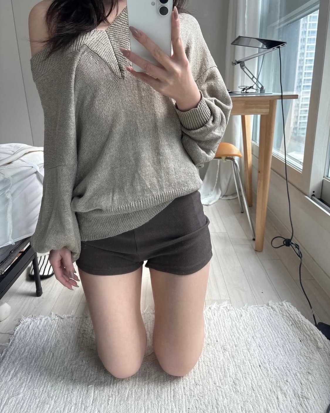 Linen Silk Veil Knit 상품이미지3