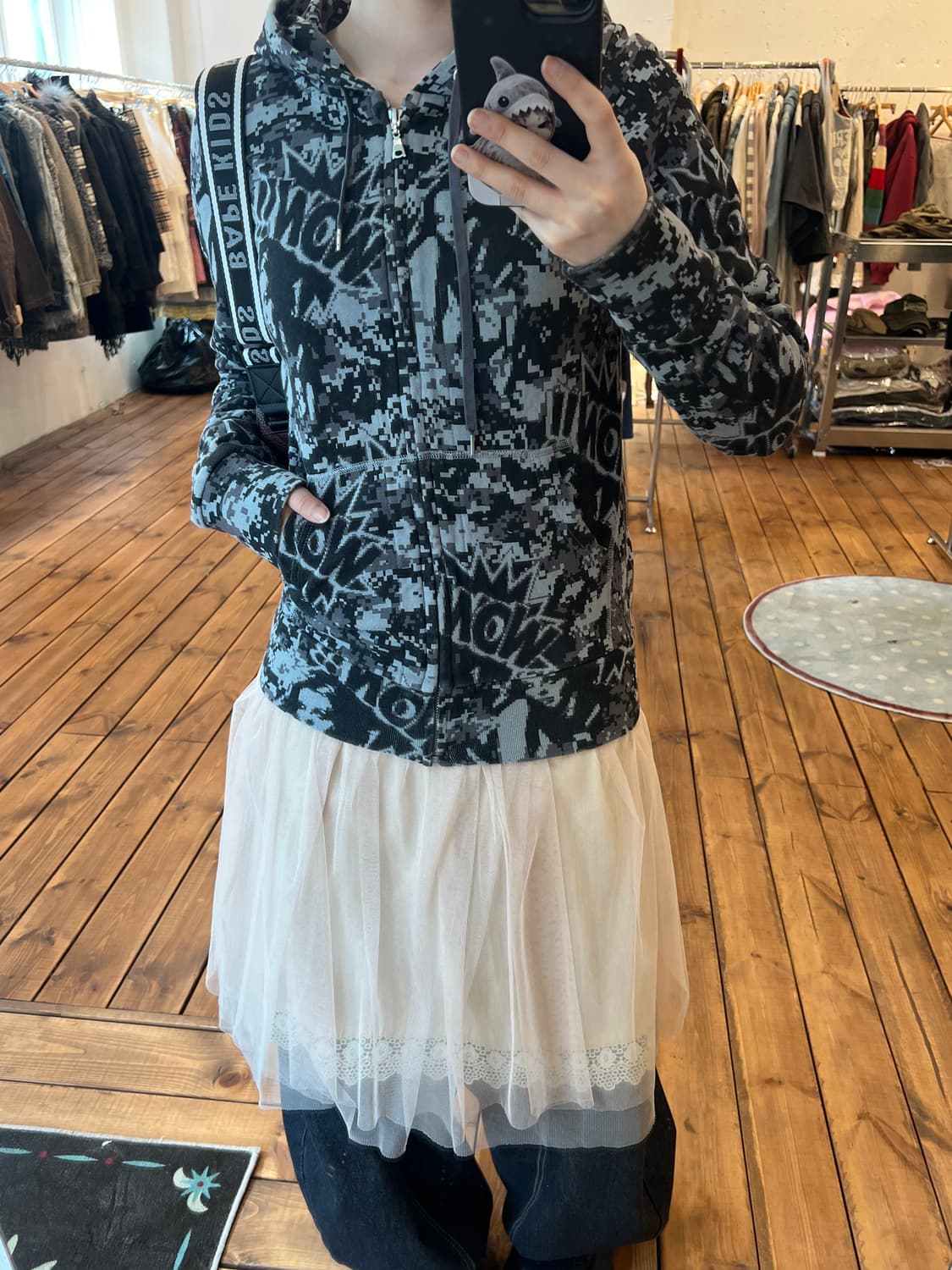 히스테릭글래머 그래픽 히스걸 후드집업 상품이미지5