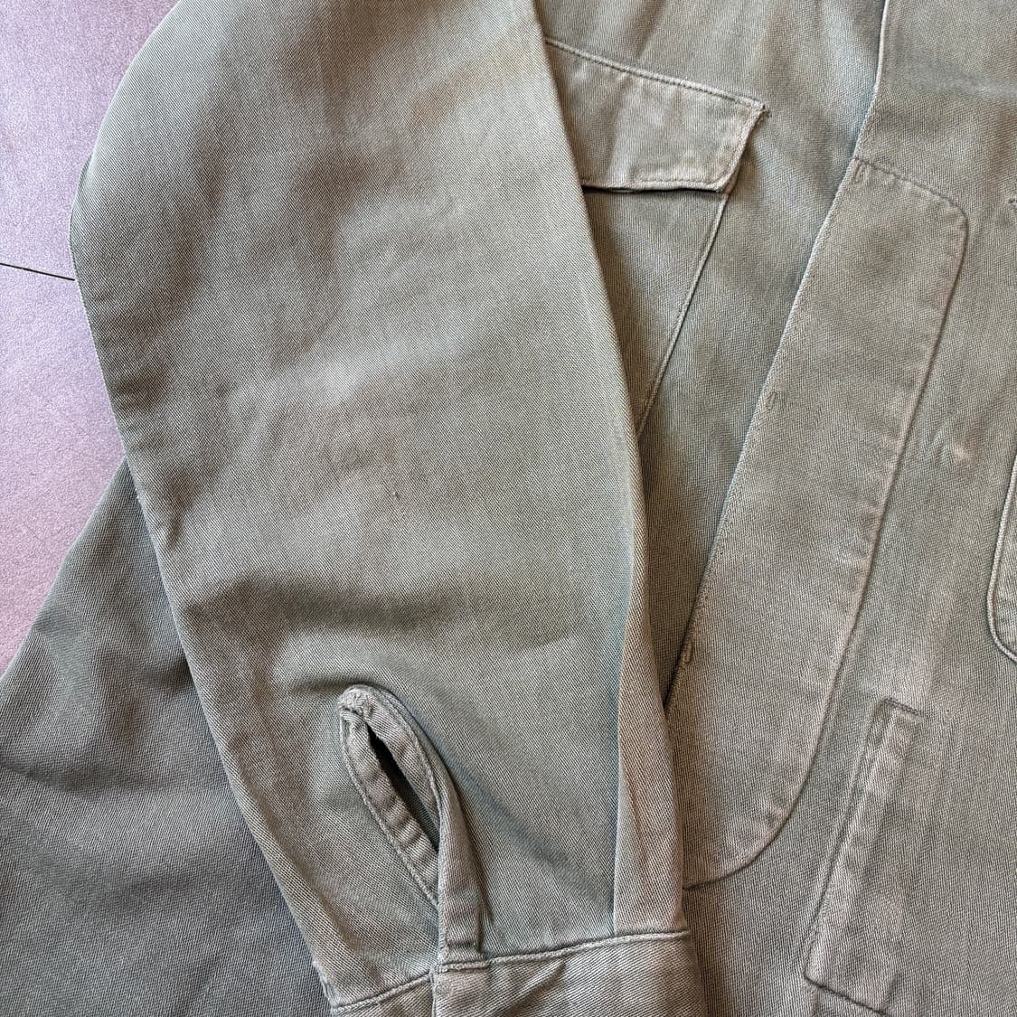 60s 60년대 생산 미해병대 P58 USMC 셔츠 상품이미지6