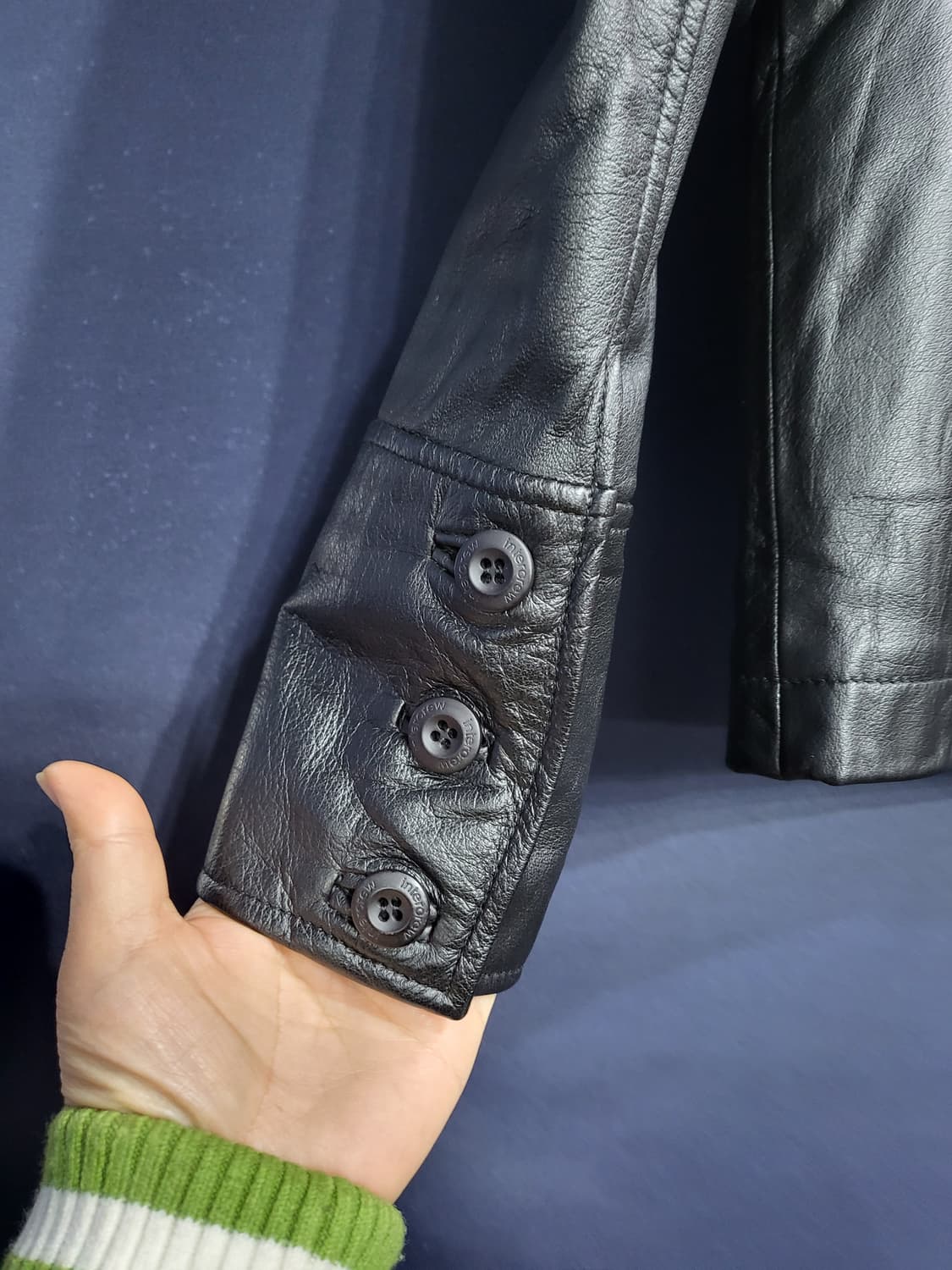 인터크루 소가죽 슬림핏 자켓 상품이미지7