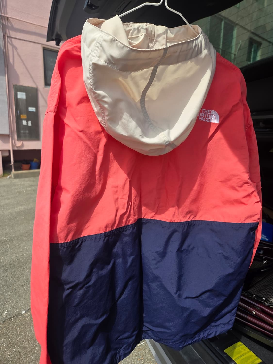 노스페이스 컬러블록 바람막이 자켓 상품이미지2