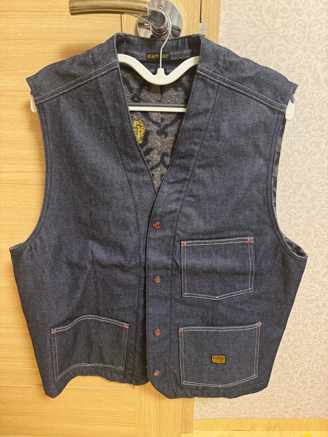 캐피탈 데님 베스트 5사이즈 상품이미지1