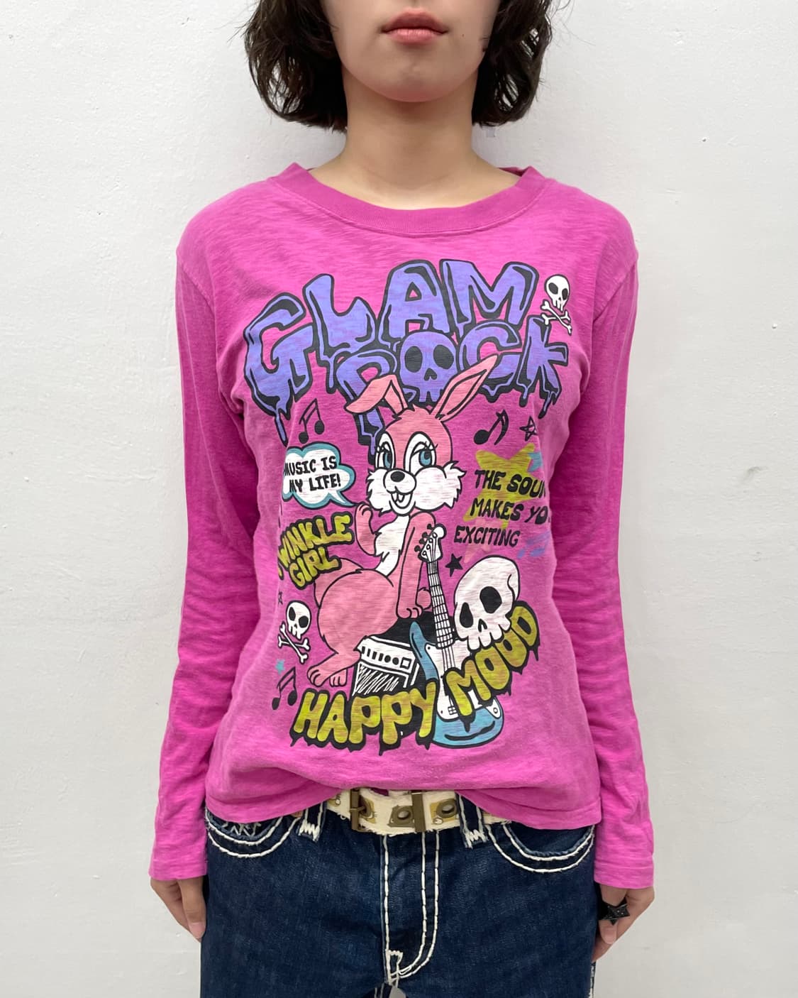 Rock bunny pink long sleeve  상품이미지4