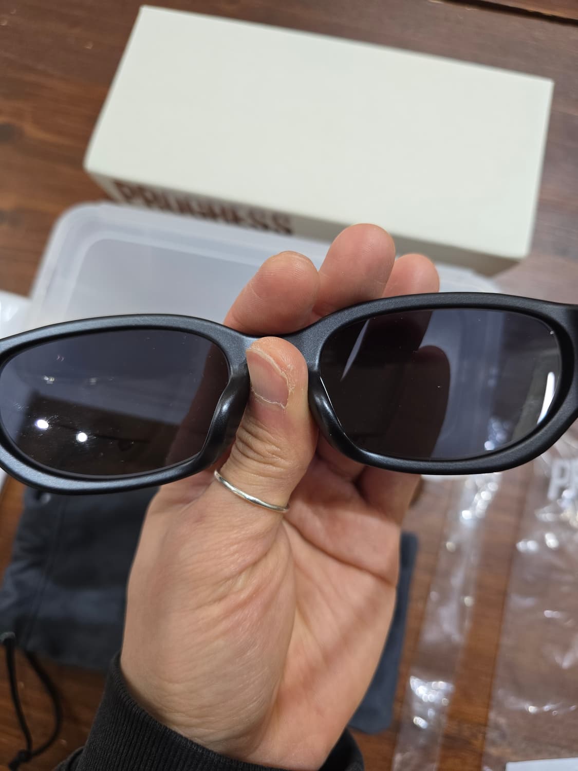 프로그레스 x oam 팩토리 스플래시 블랙 고글 선글라스 안경 오클리 상품이미지6