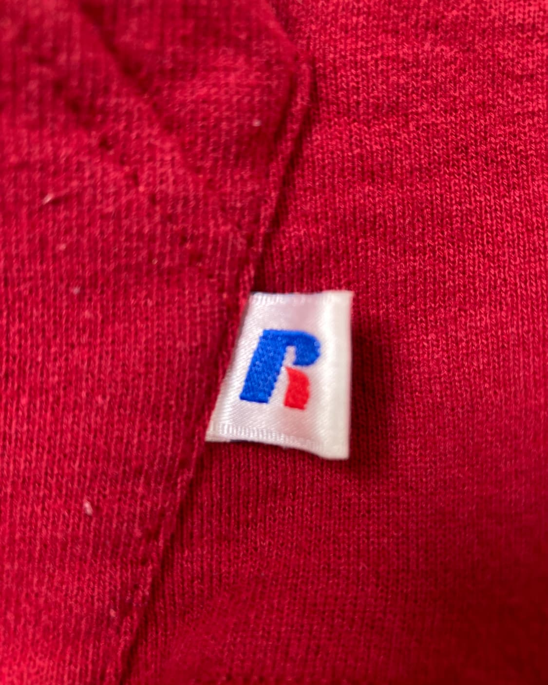 90s Russell Zip Up Hoodie (red) 상품이미지5