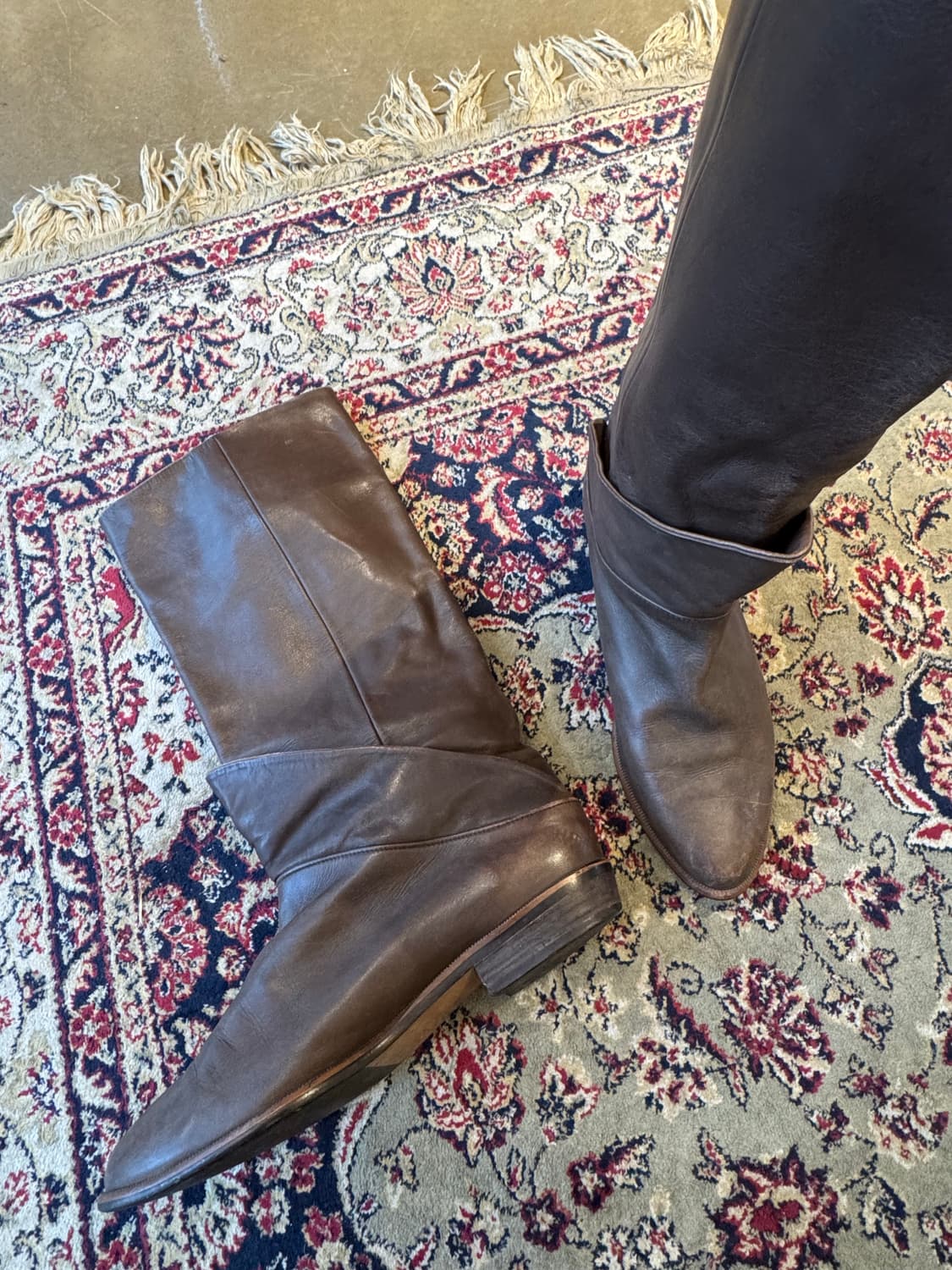 스페인 레더 부츠 245 상품이미지2