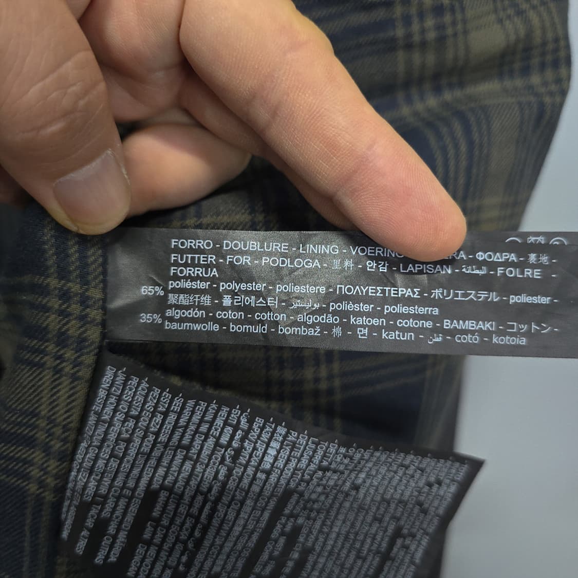 자라(ZARA) 코듀로이카라 워크자켓 M 상품이미지10