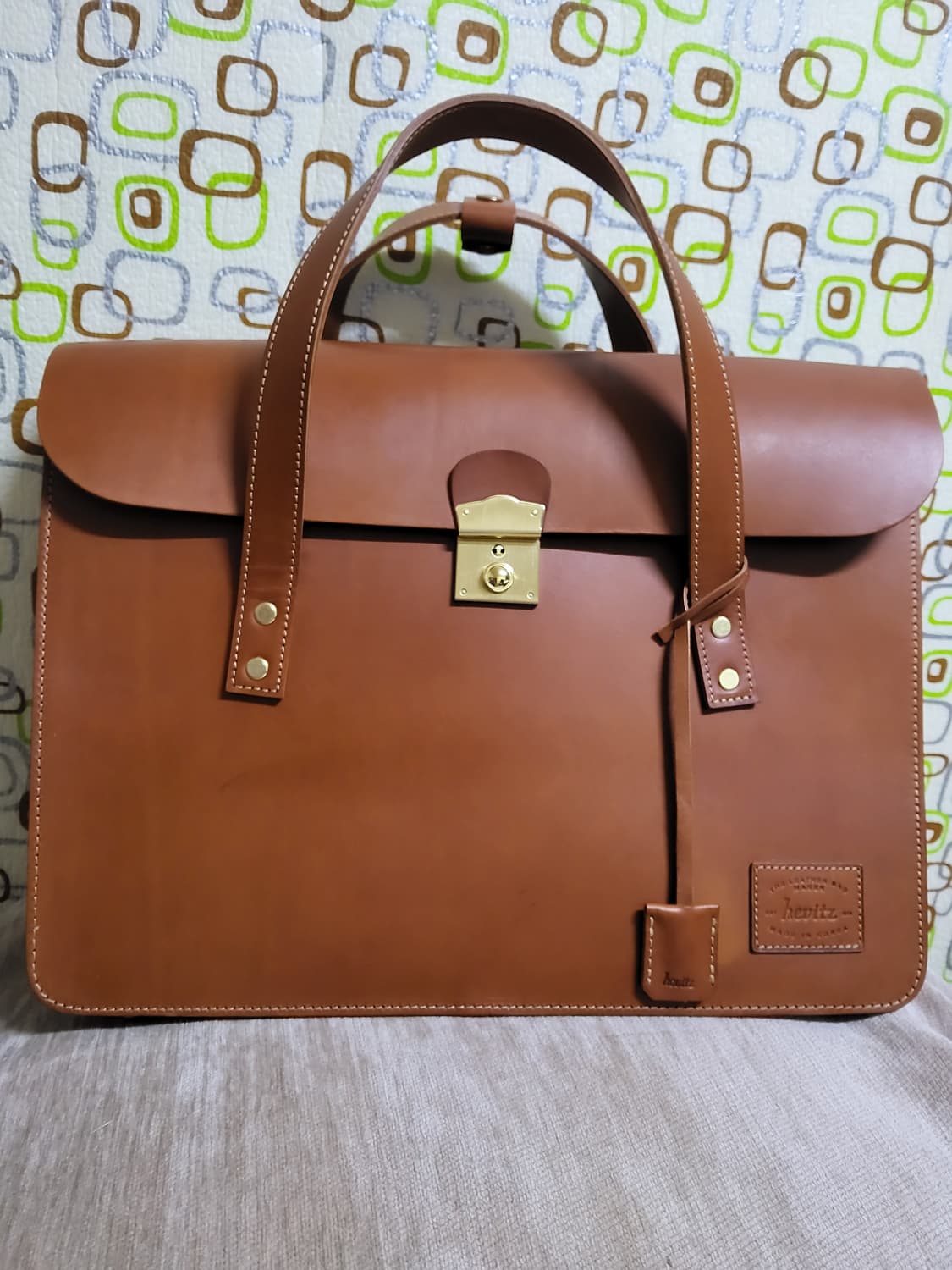 헤비츠 304브리프케이스  레디쉬브라운  상품이미지1