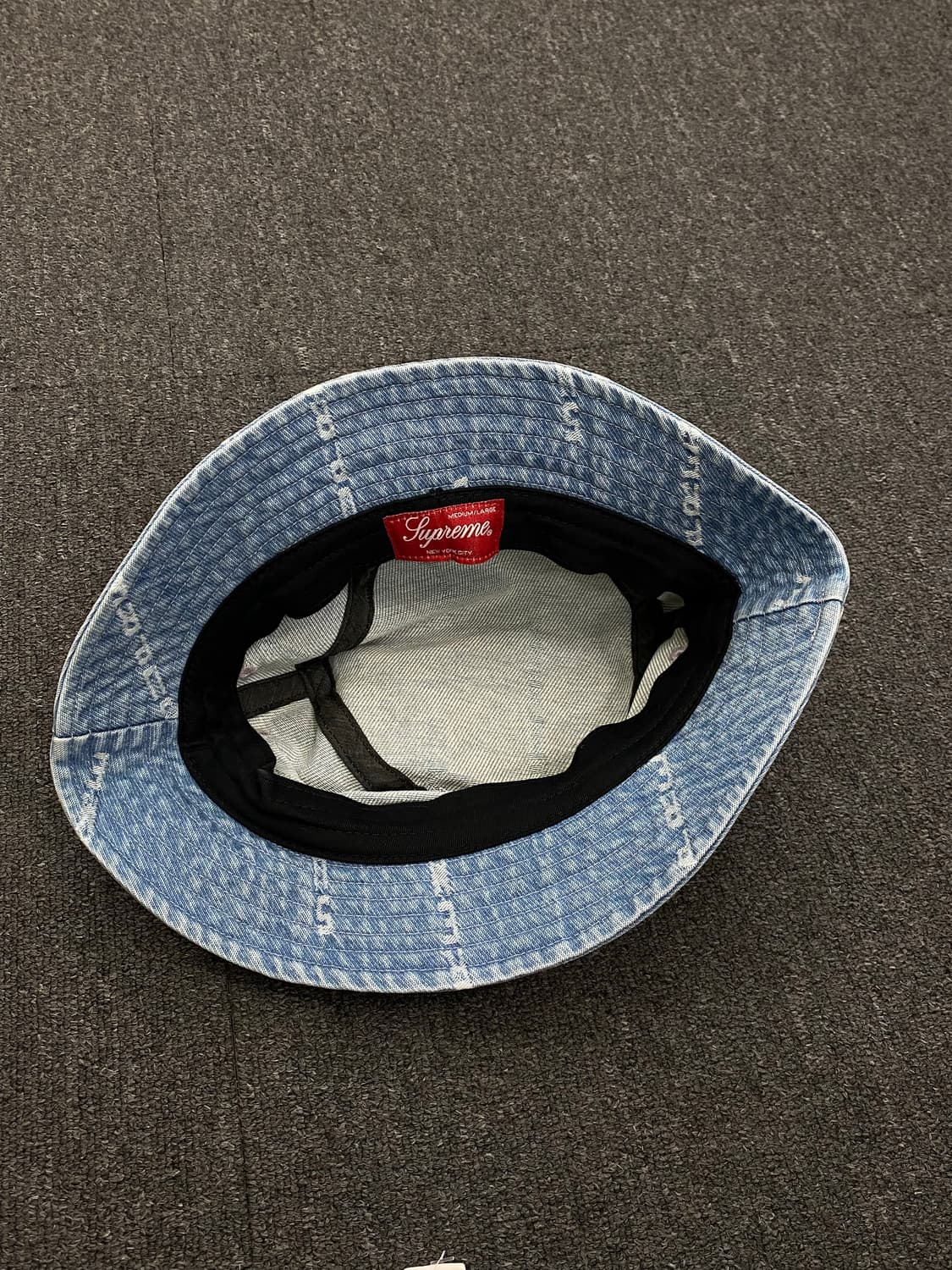 슈프림 자카드 데님 버킷햇 상품이미지2