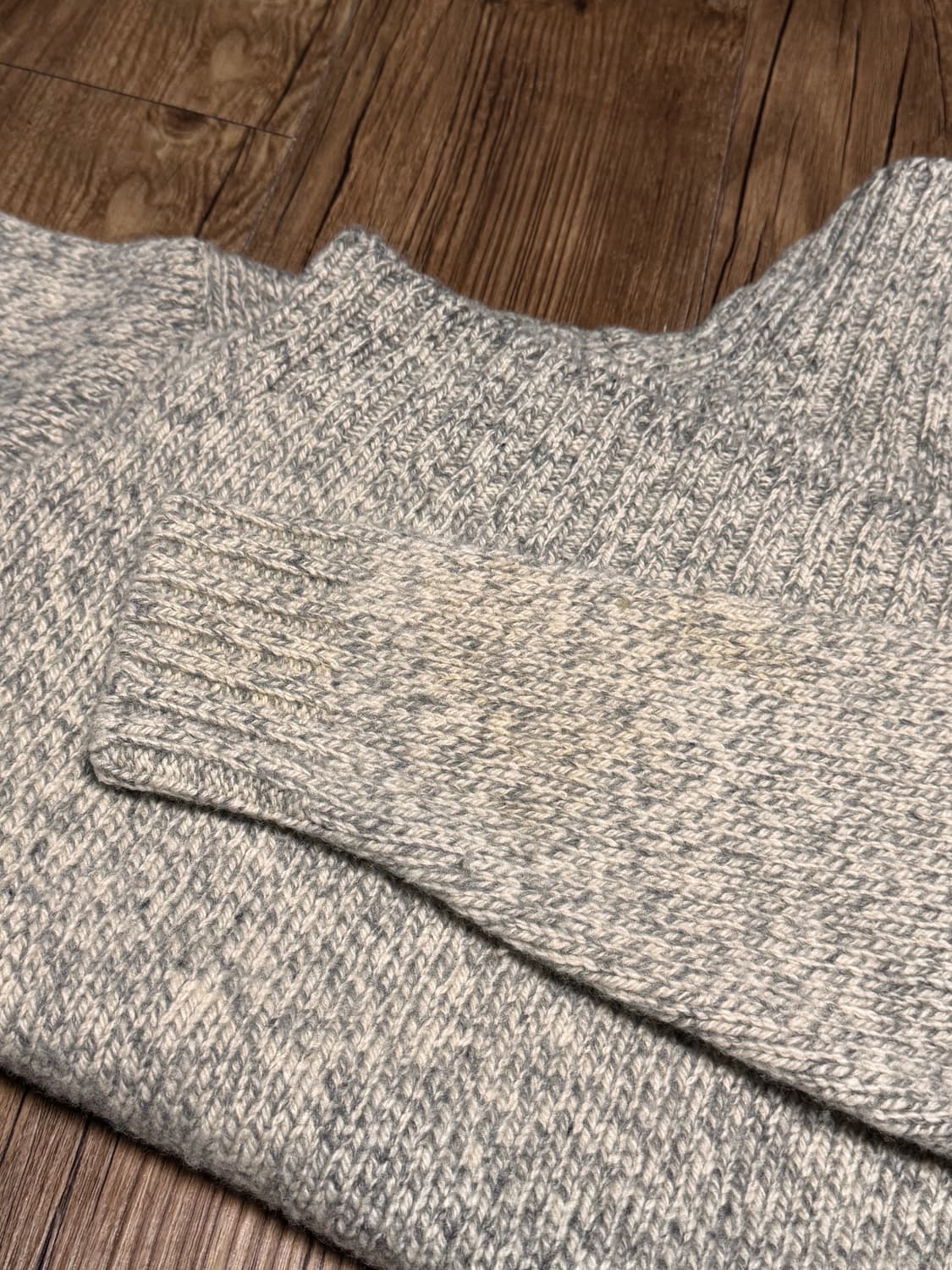 [M] 크레이션 큐브 빈티지 터틀넥 니트 스웨터 상품이미지5