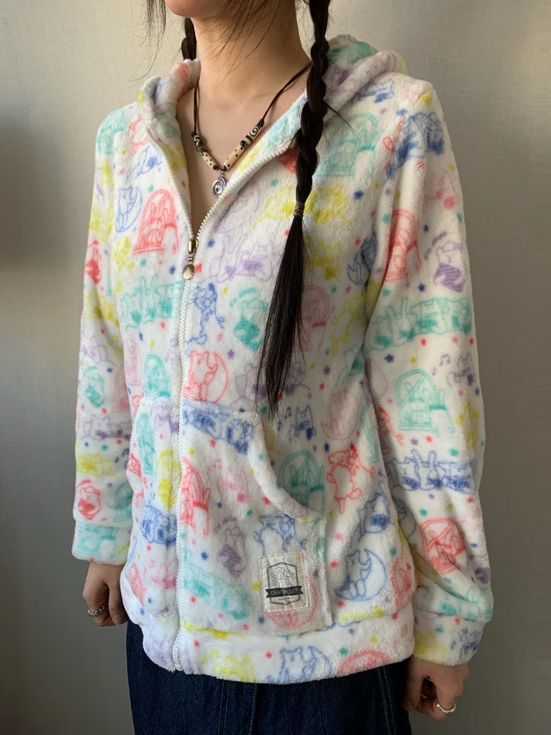 craftholic.. rabbit zip-up 상품이미지5