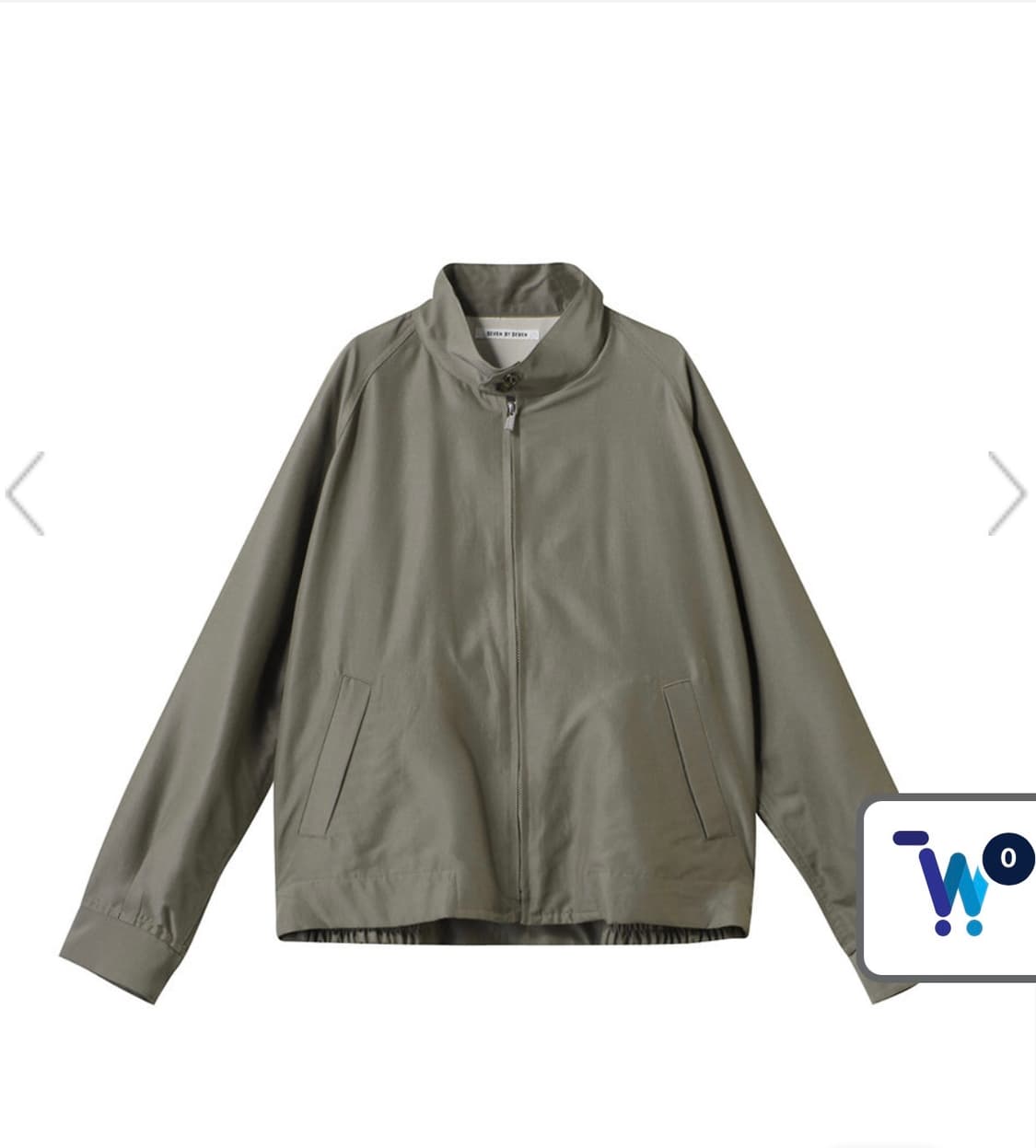 [L]세븐바이세븐 실크울 드리즐러 해링턴 자켓 상품이미지6