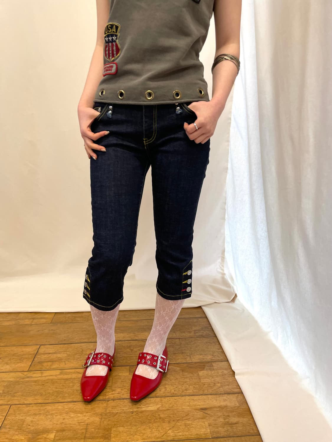 TOMMY HILFIGER capri pants 상품이미지2