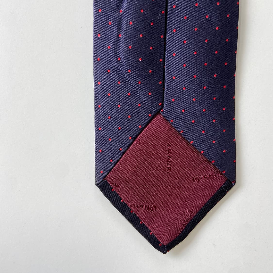 샤넬(CHANEL) 심플로고  명품 정품 넥타이 상품이미지7