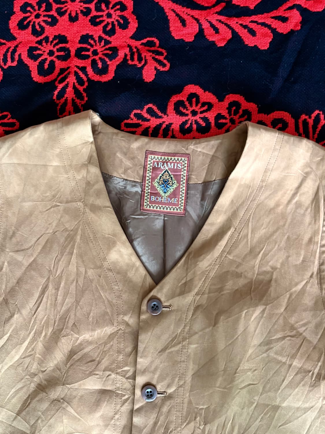 Western mood suede vest 상품이미지5