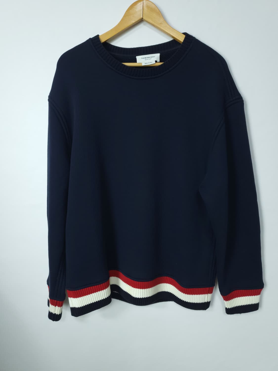 톰브라운 오버사이즈 청키 루프백 스웨터 3사이즈 상품이미지4