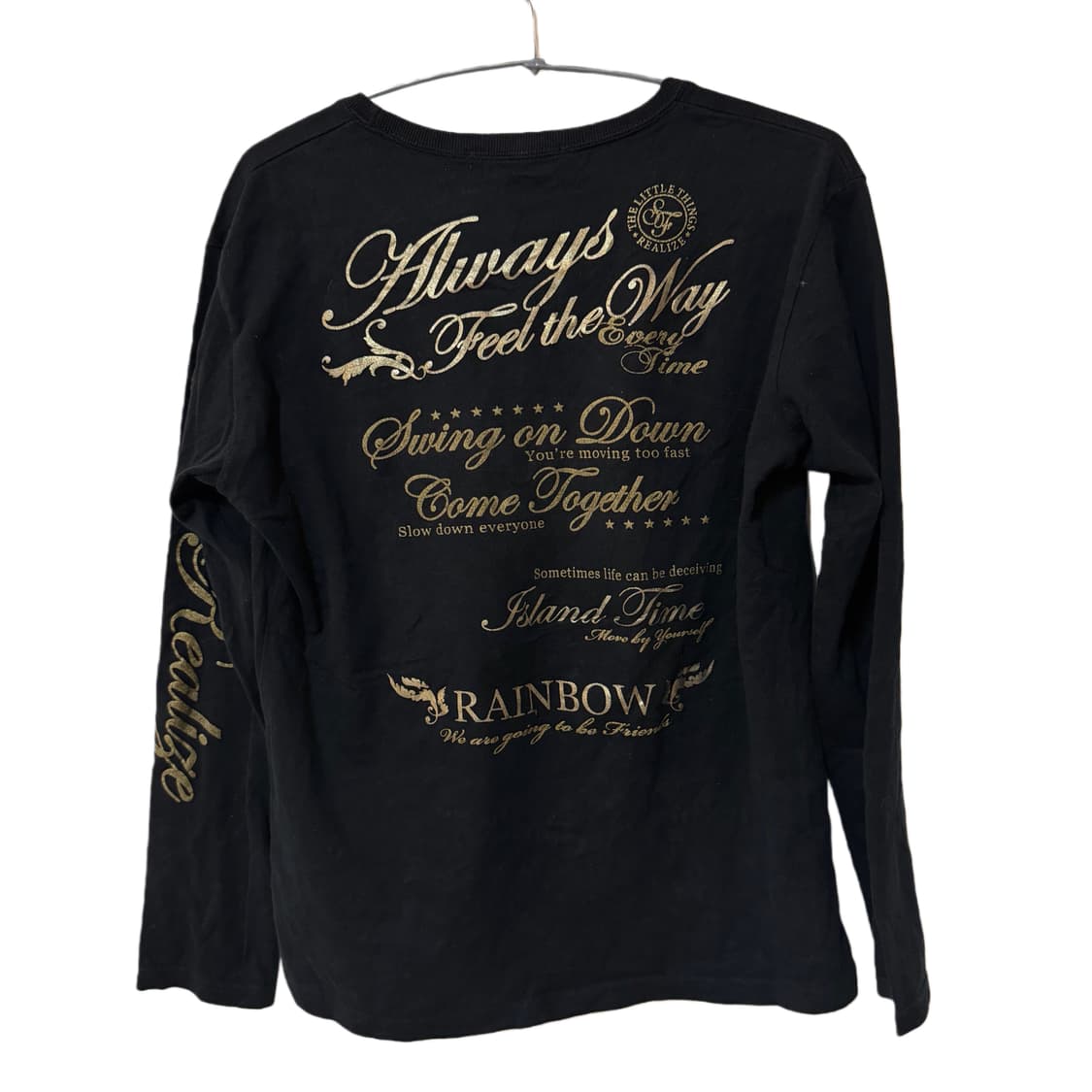 갸루 펑크 y2k 빈티지 레터링 티셔츠 상품이미지1