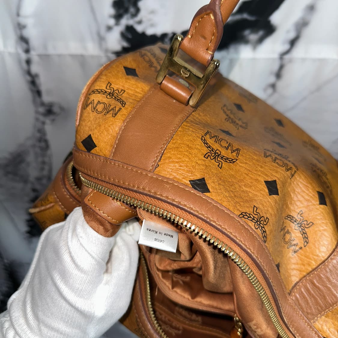 MCM 비세토스 보스턴백 상품이미지7