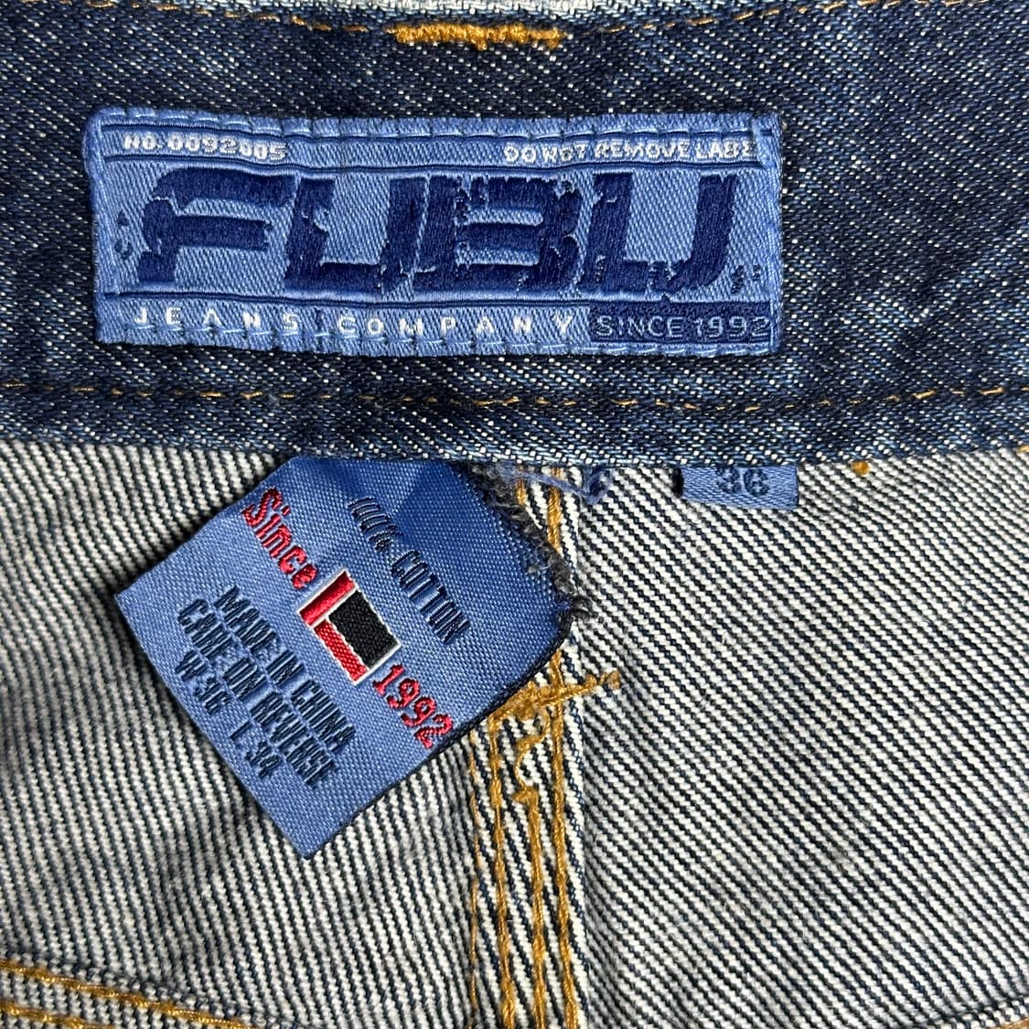 FUBU 후부 데님 카고 카펜터 팬츠 36 상품이미지5