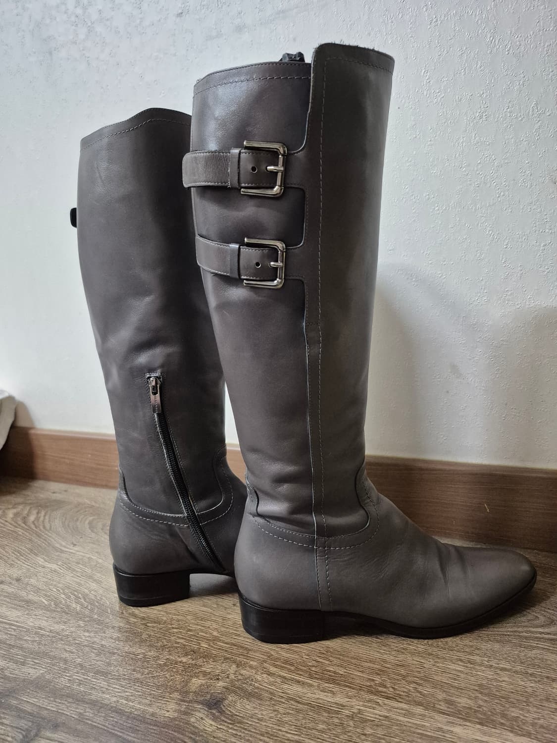 질샌더 JILSANDER 니하이 버클 부츠 상품이미지3