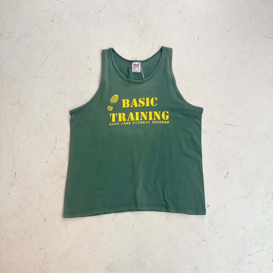 90s USA anvil 빈티지 슬리브리스 M 상품이미지1