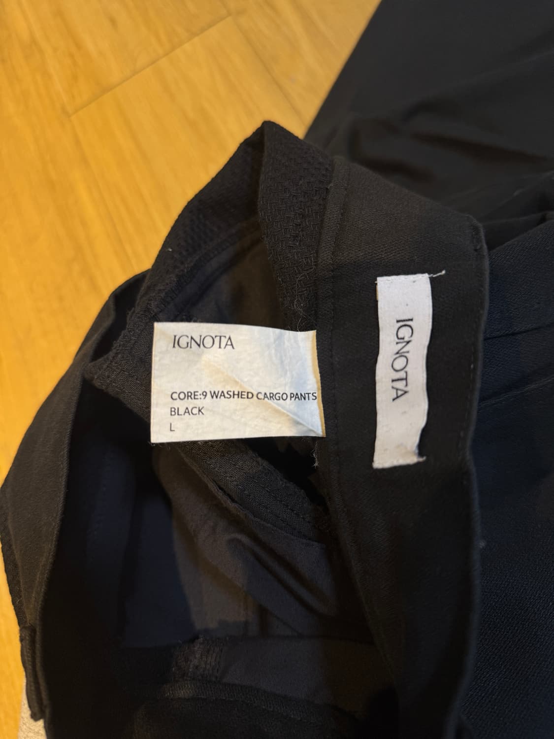 이그노타 코어9 워시드 카고 팬츠 상품이미지4