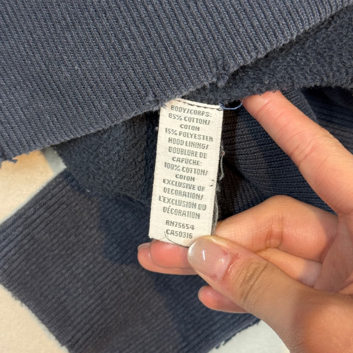 M) 아베크롬비 빈티지 후드티 상품이미지7