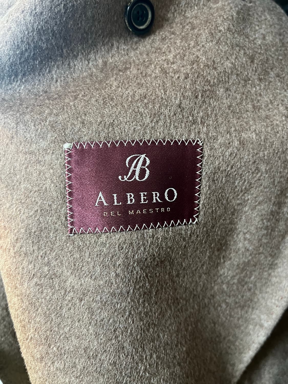 마에스트로 알베로 캐시미어 더블 코트 / 스킨 톤 브라운 95 상품이미지3