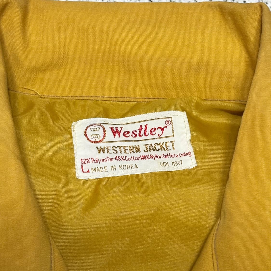 80s 빈티지 Westley 웨스턴 라이더 자켓 상품이미지3