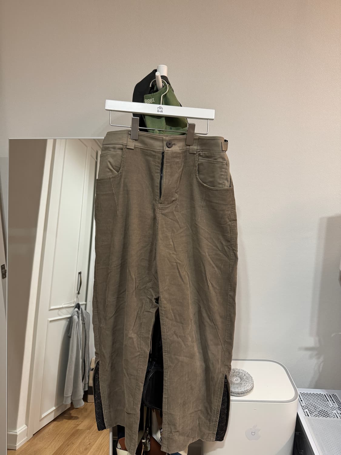 폴리테루 하나비팬츠 올리브 3사이즈 상품이미지3