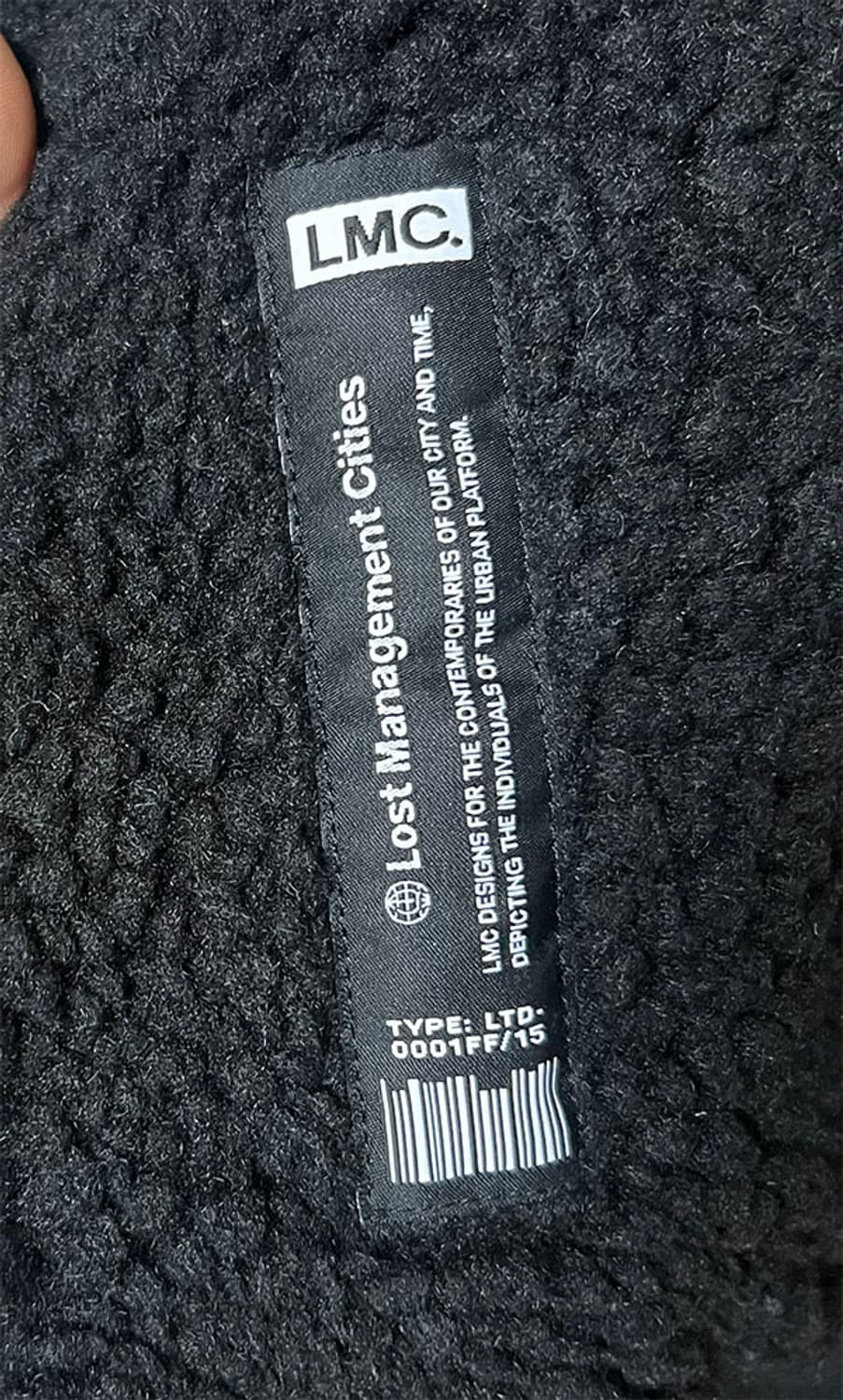 LMC 엘엠씨 남자 뽀글이 후드 맨투맨 헤비 L 100-105  상품이미지3