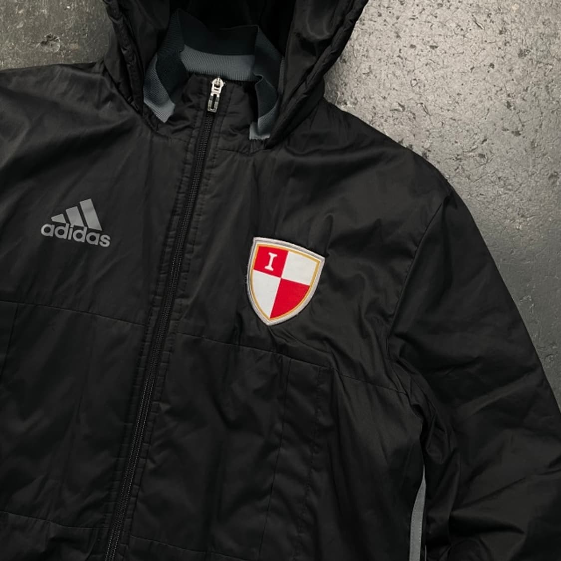 100 아디다스 부산아이파크 롱 점퍼 상품이미지2