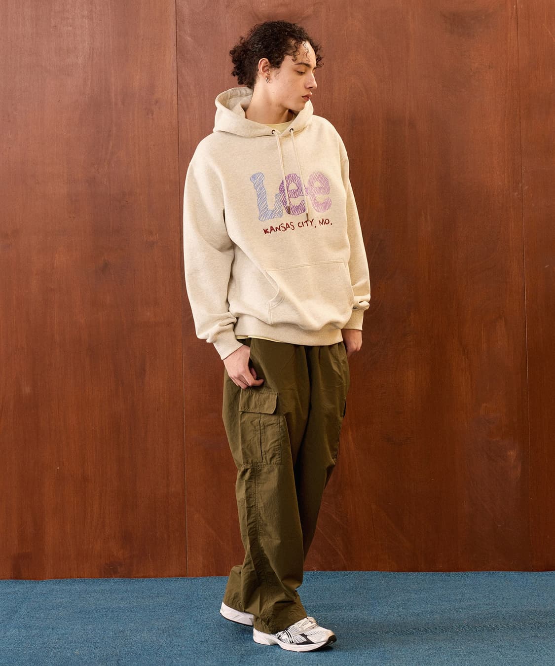 리 Lee 나일론 카고 팬츠 바지 남성M 상품이미지9
