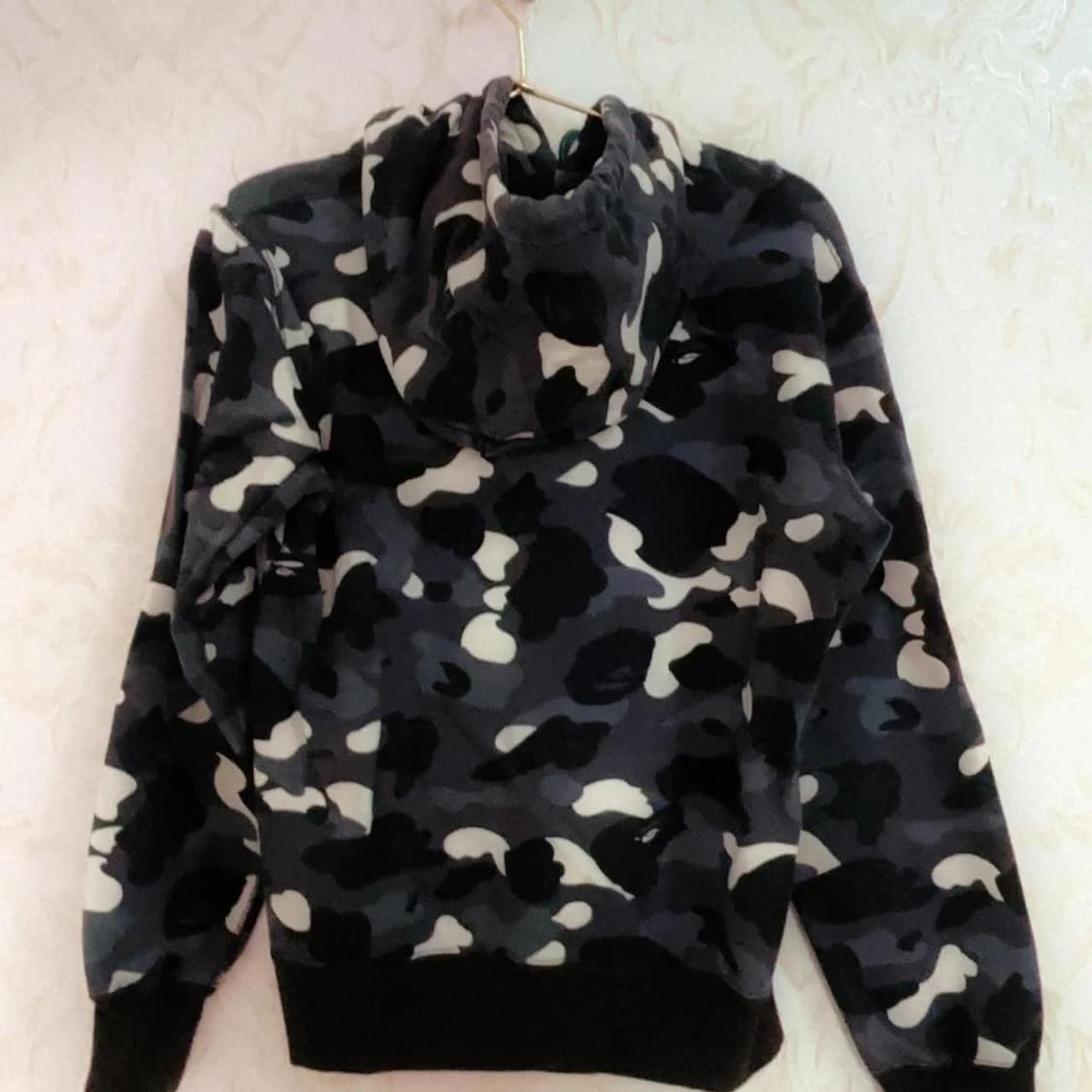 베이프 시티카모 후드티 블랙 상품이미지4