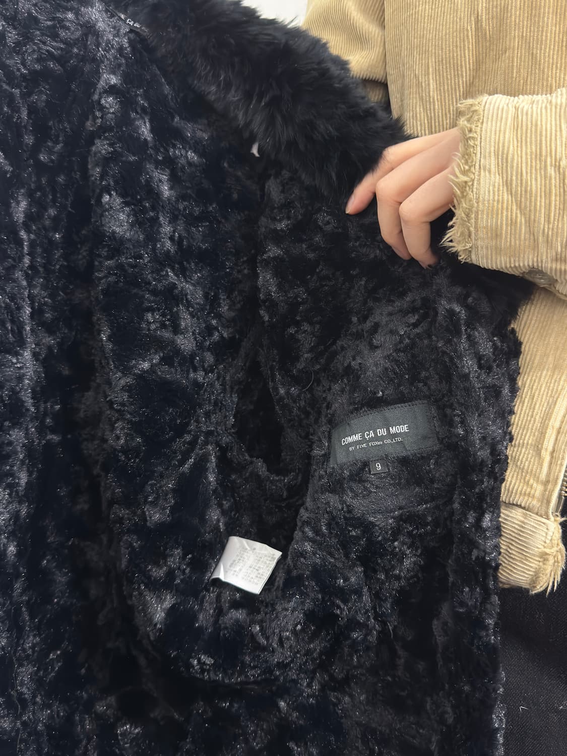 comme ca du mode faux fur design jacket 상품이미지7