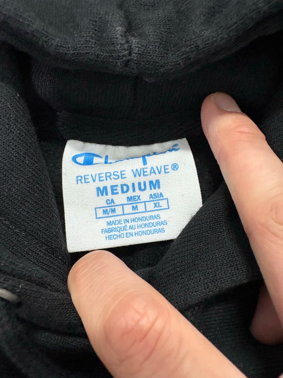 챔피온 블루택 리버스위브 후드티 상품이미지2